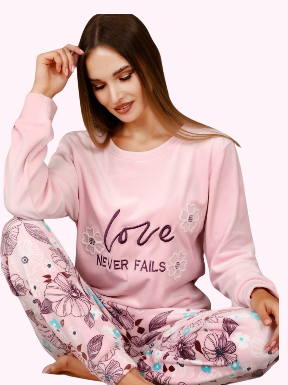 Pink Love Pajamas