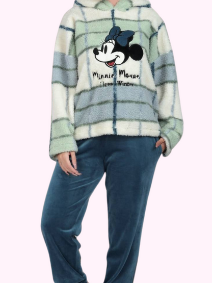 Mickey Mouse Winter Velvet Jumpsuit