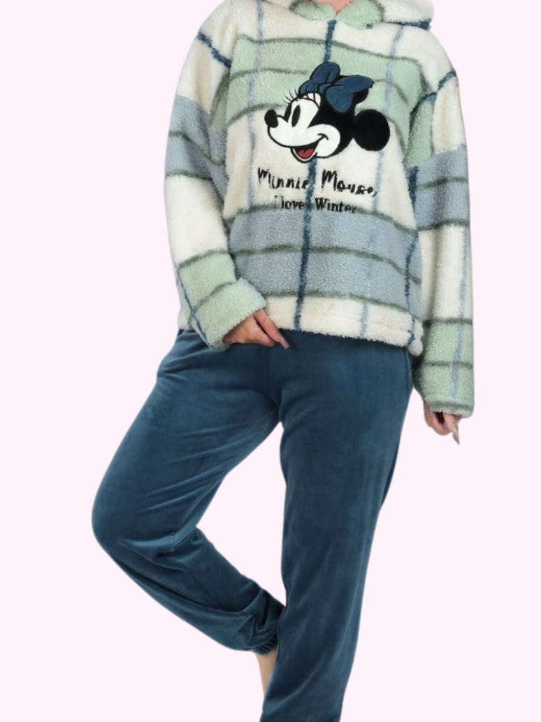 Mickey Mouse Winter Velvet Jumpsuit