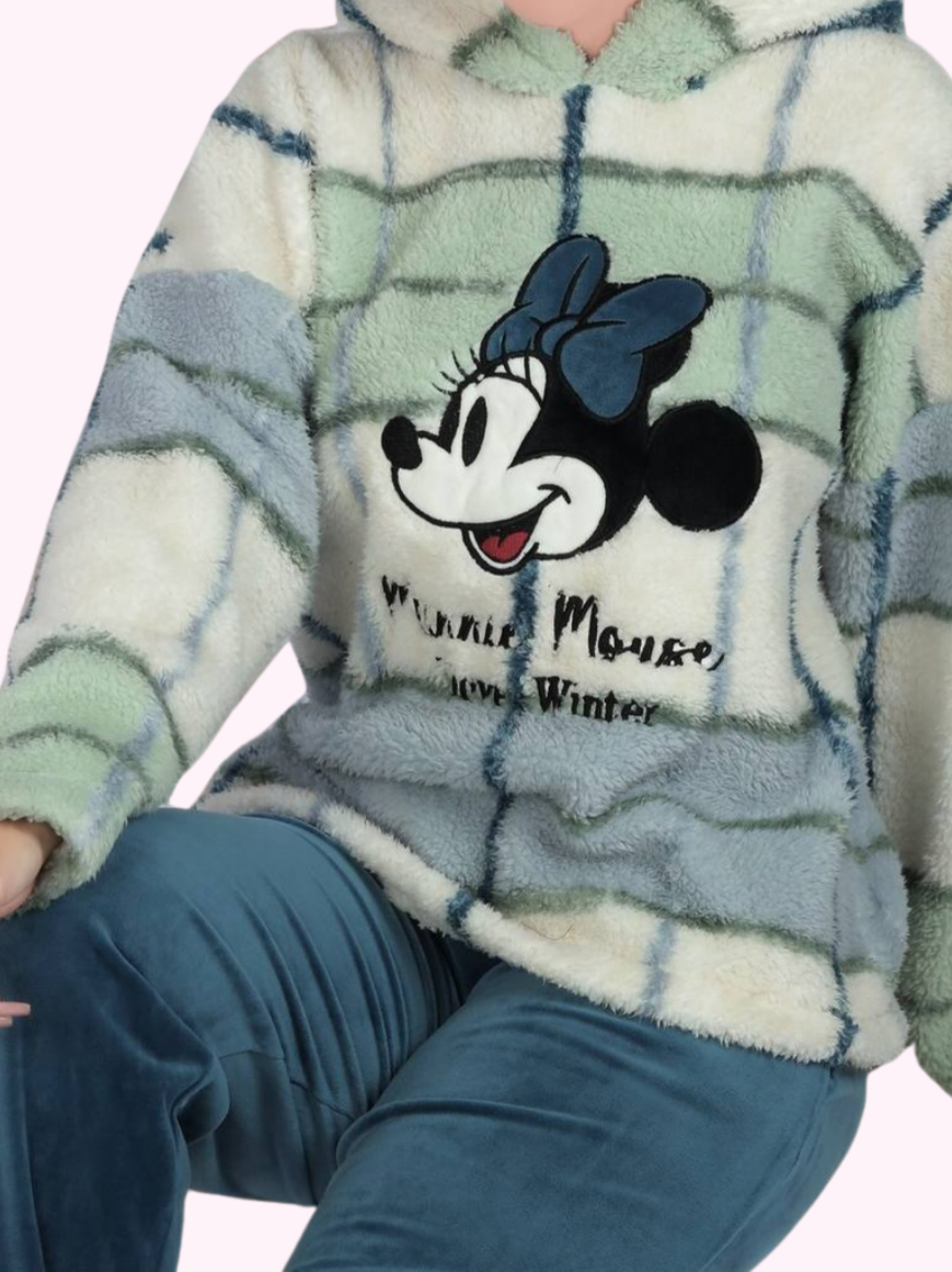 Mickey Mouse Winter Velvet Jumpsuit